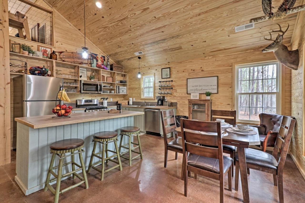 Peaceful Family Cabin On 10 Acres With Game Room! Heflin Exteriér fotografie