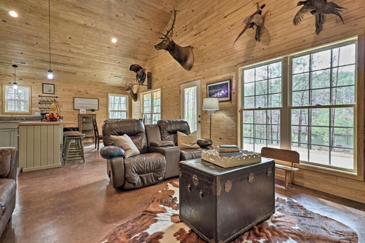 Peaceful Family Cabin On 10 Acres With Game Room! Heflin Exteriér fotografie